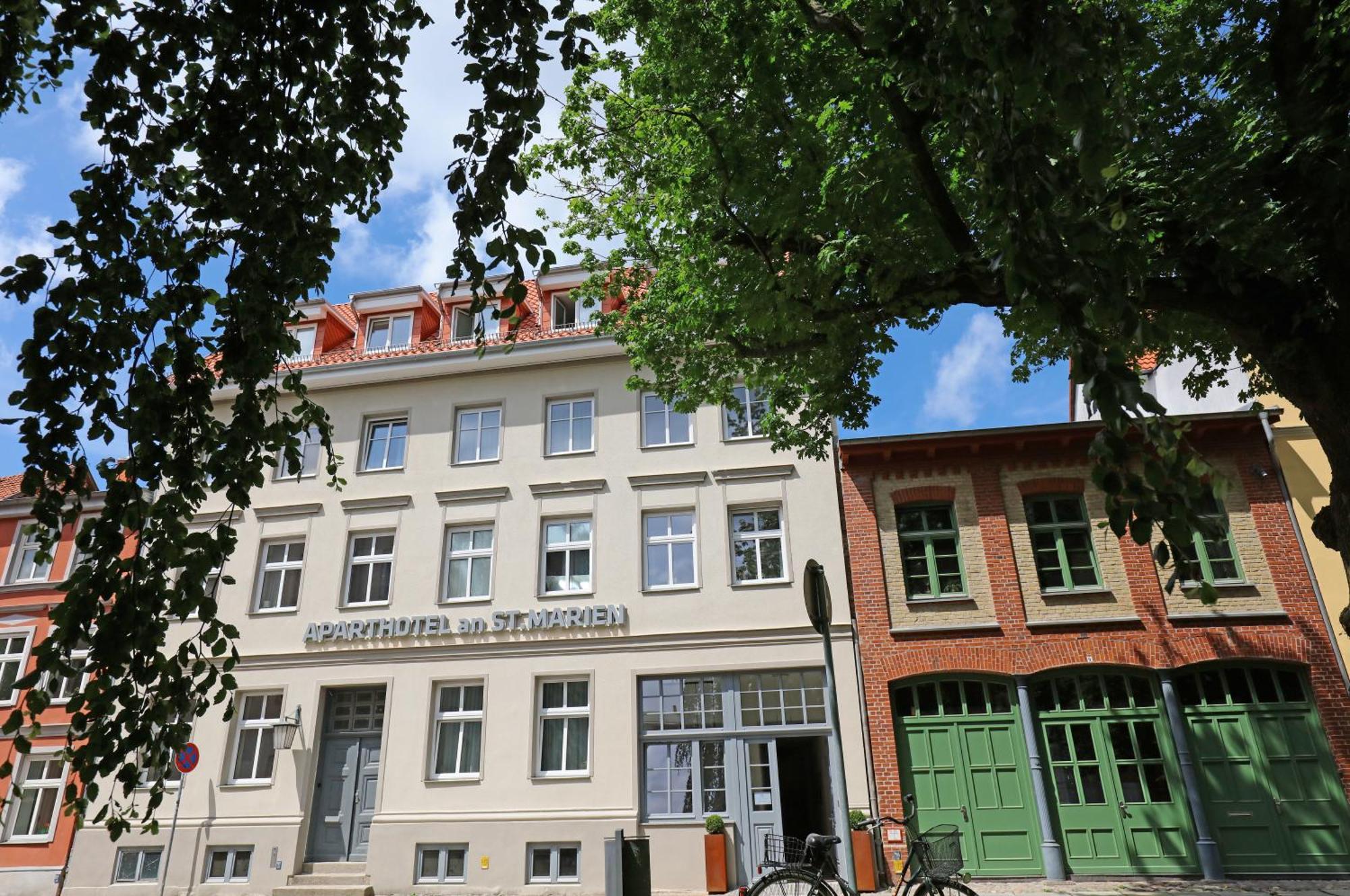 Apartments An Sankt Marien ชตราลซุนด์ ภายนอก รูปภาพ